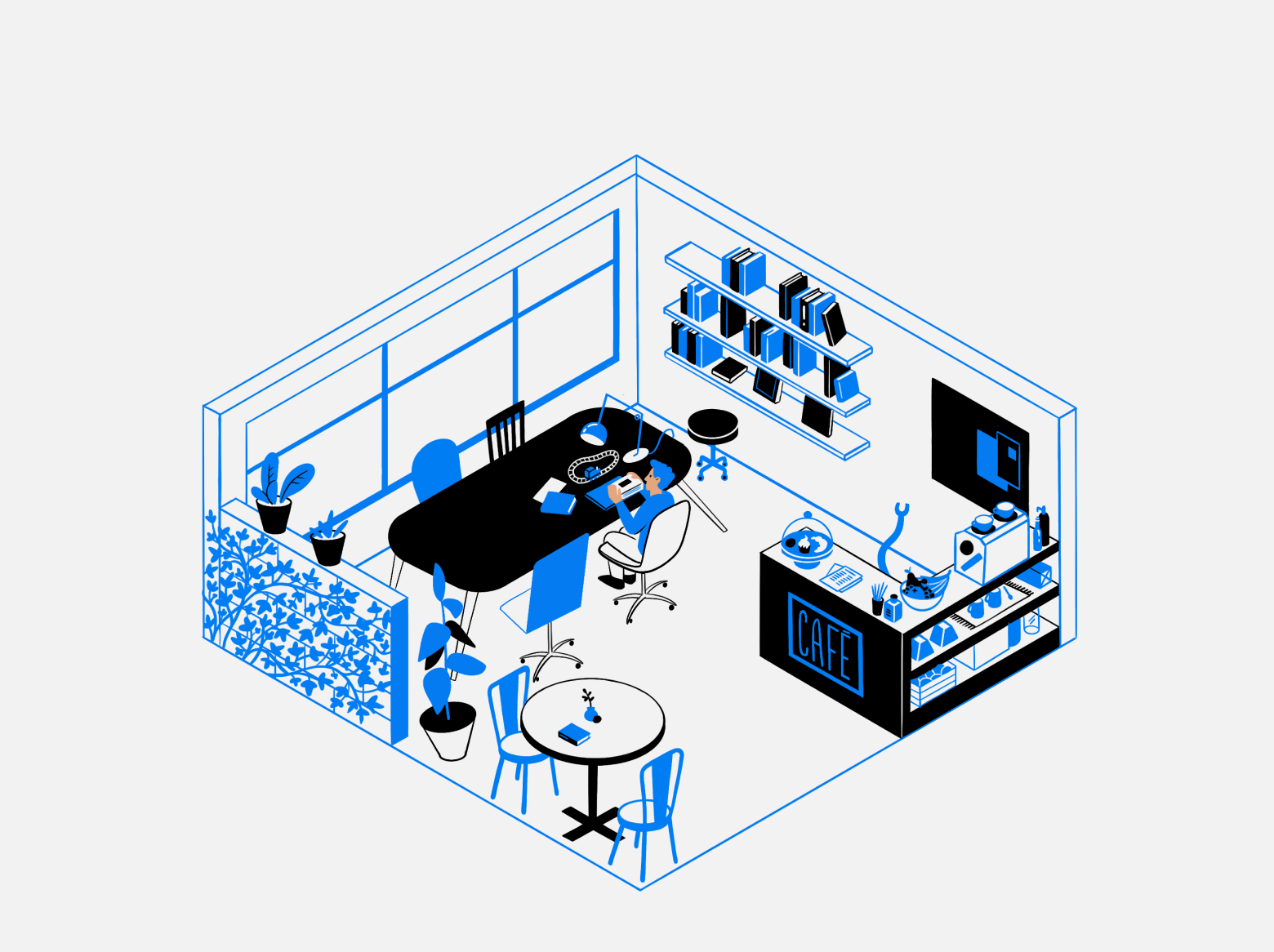 café